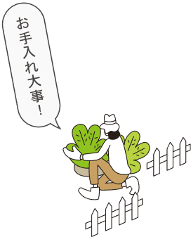 お手入れ大事！